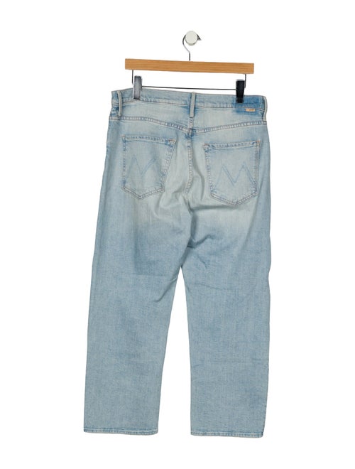 Mother High-Rise Straight Leg Jeans