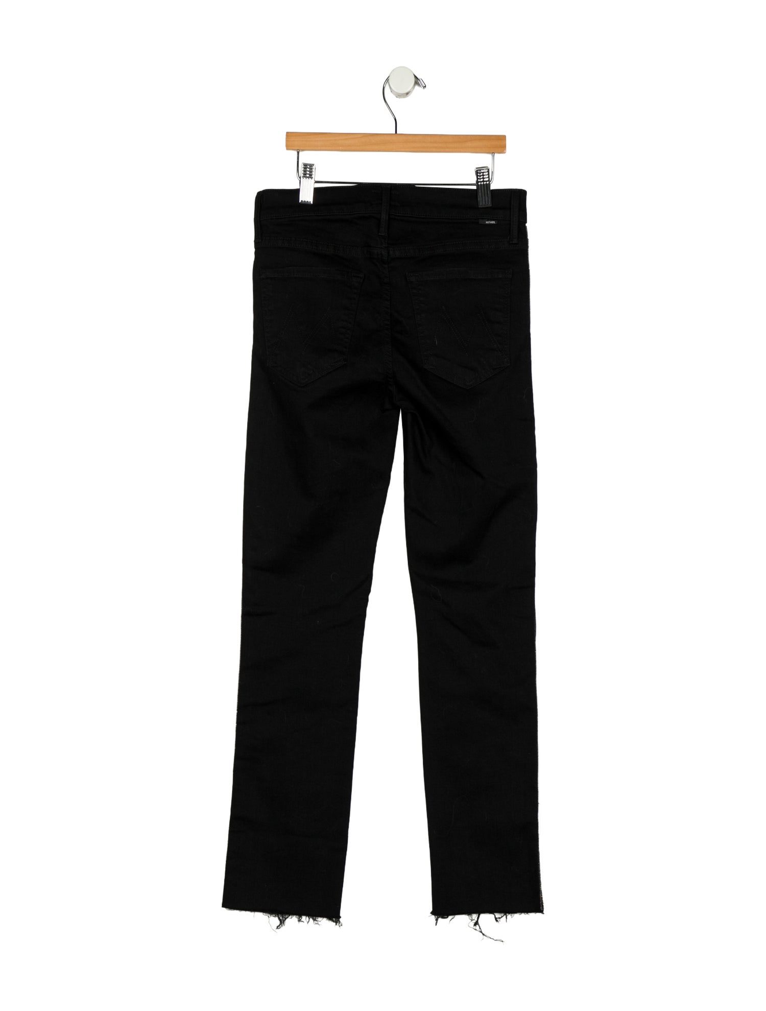 Mother Mid-Rise Straight Leg Jeans