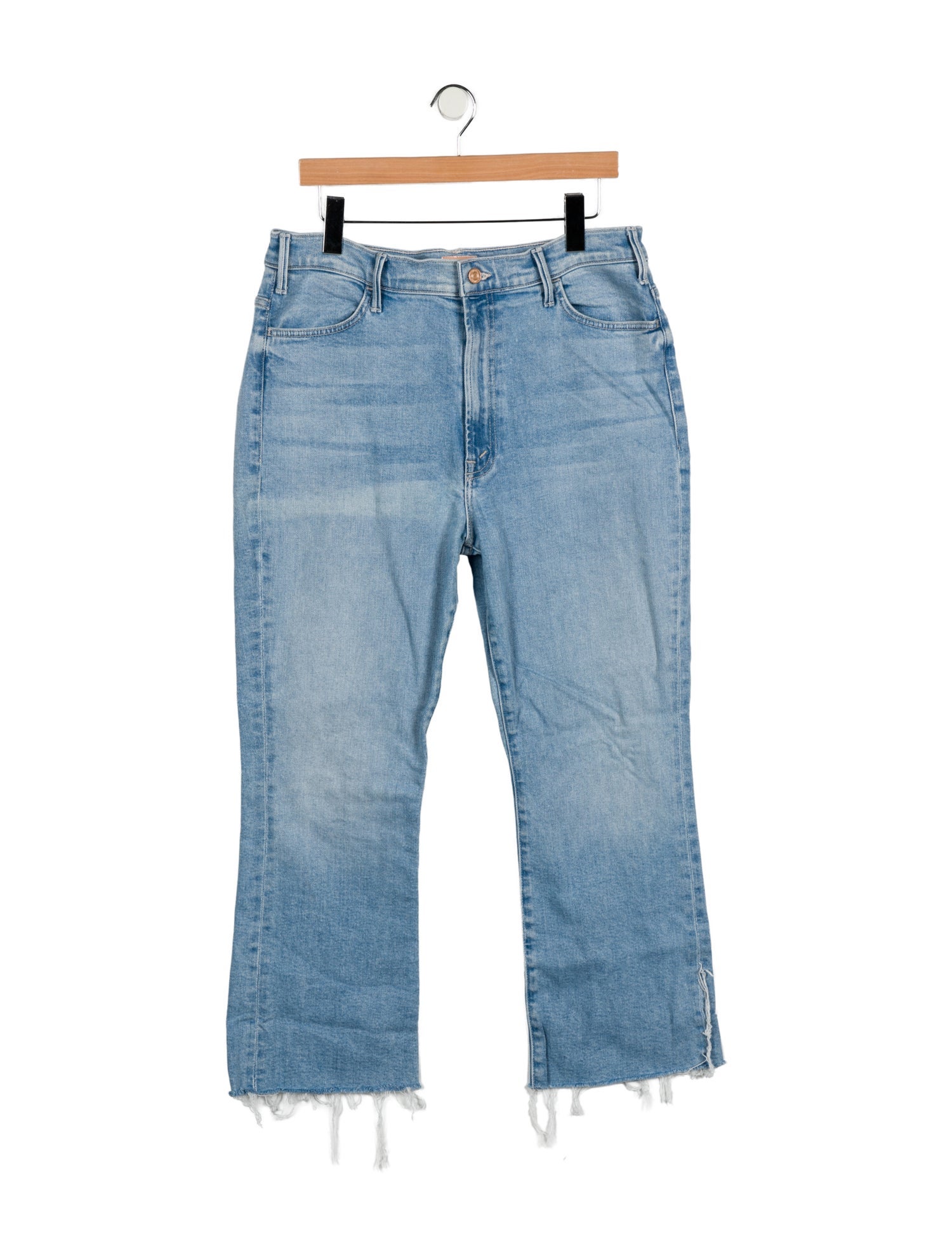 Mother High-Rise Wide Leg Jeans