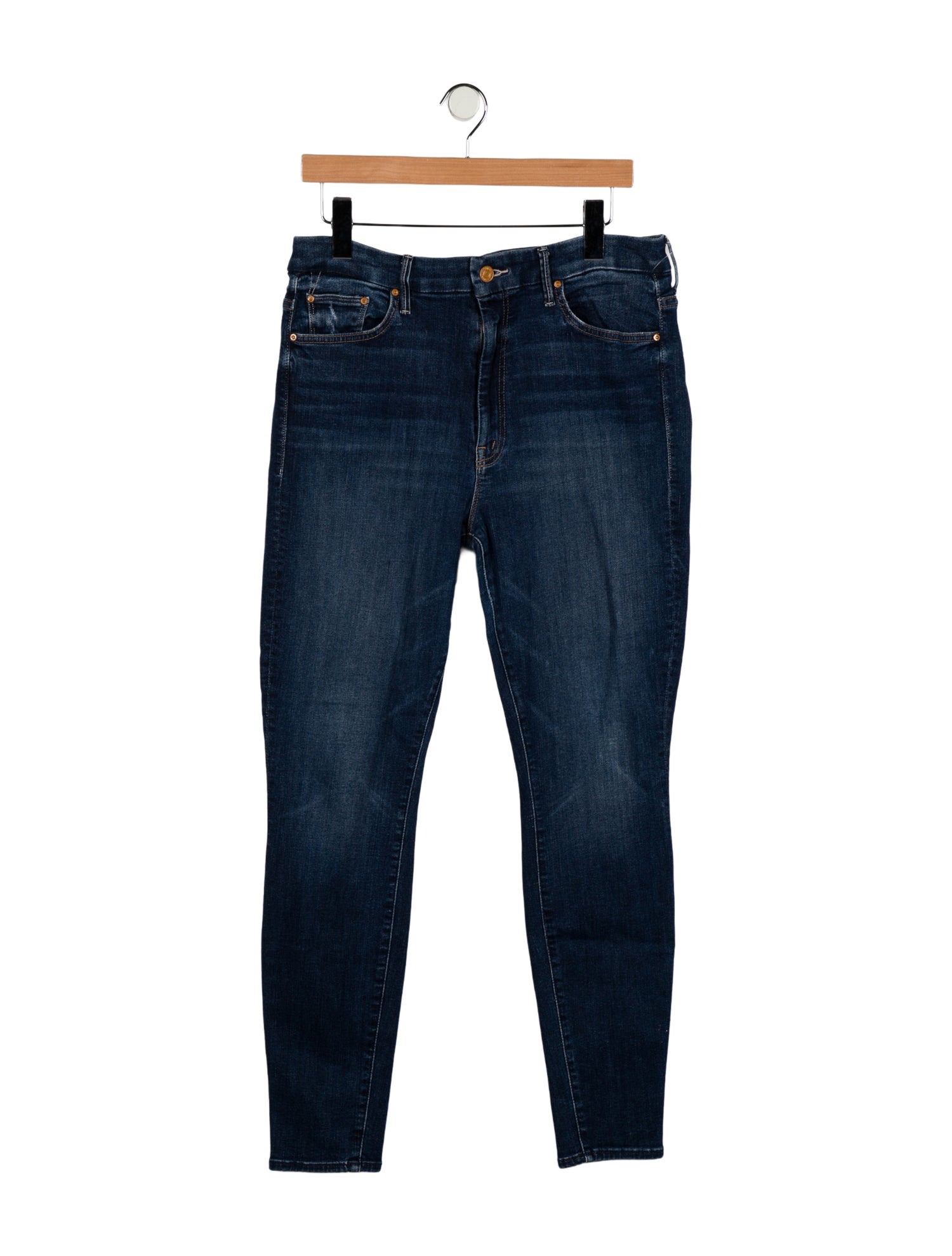 Mother Low-Rise Skinny Leg Jeans