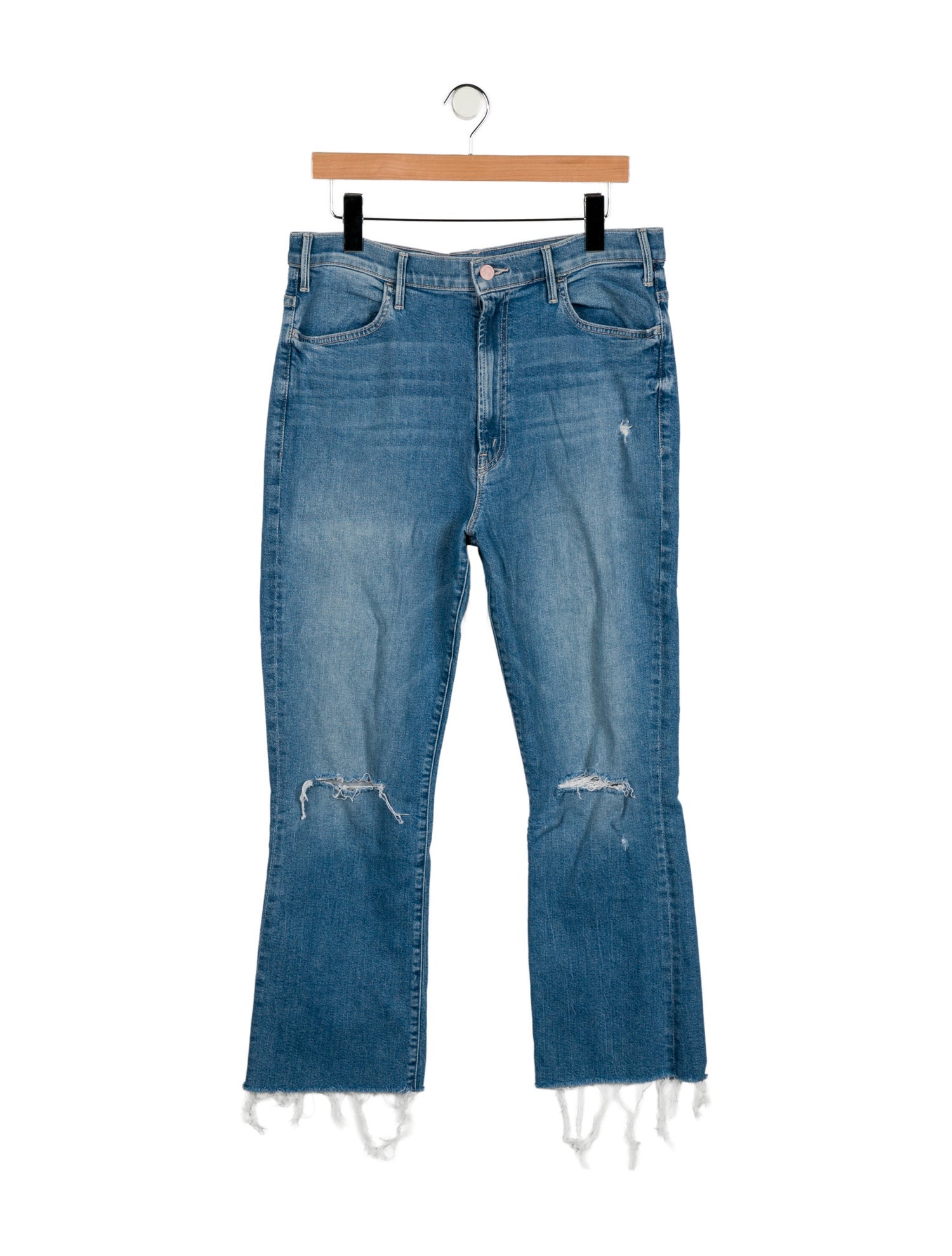 Mother High-Rise Straight Leg Jeans