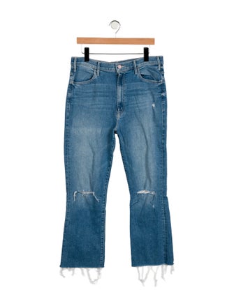 Mother High-Rise Straight Leg Jeans