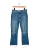 Mother High-Rise Straight Leg Jeans