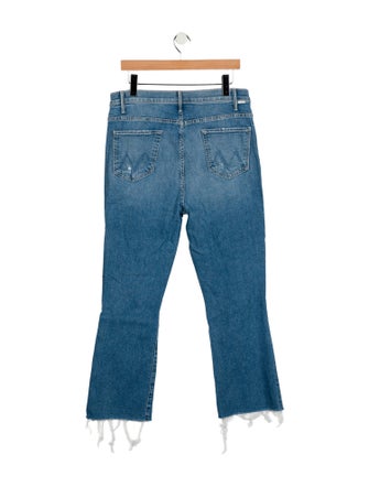 Mother High-Rise Straight Leg Jeans