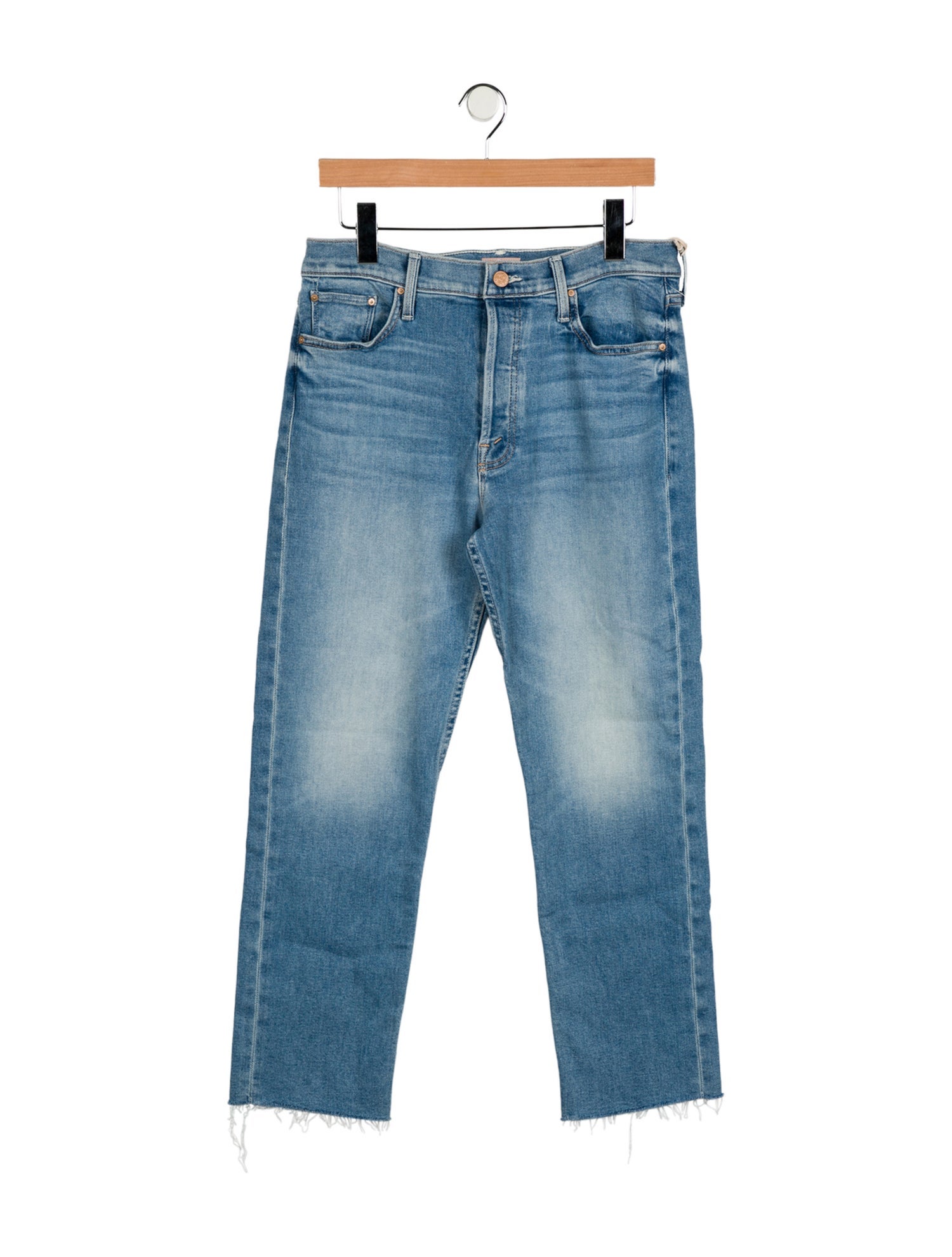 Mother High-Rise Straight Leg Jeans w/ Tags