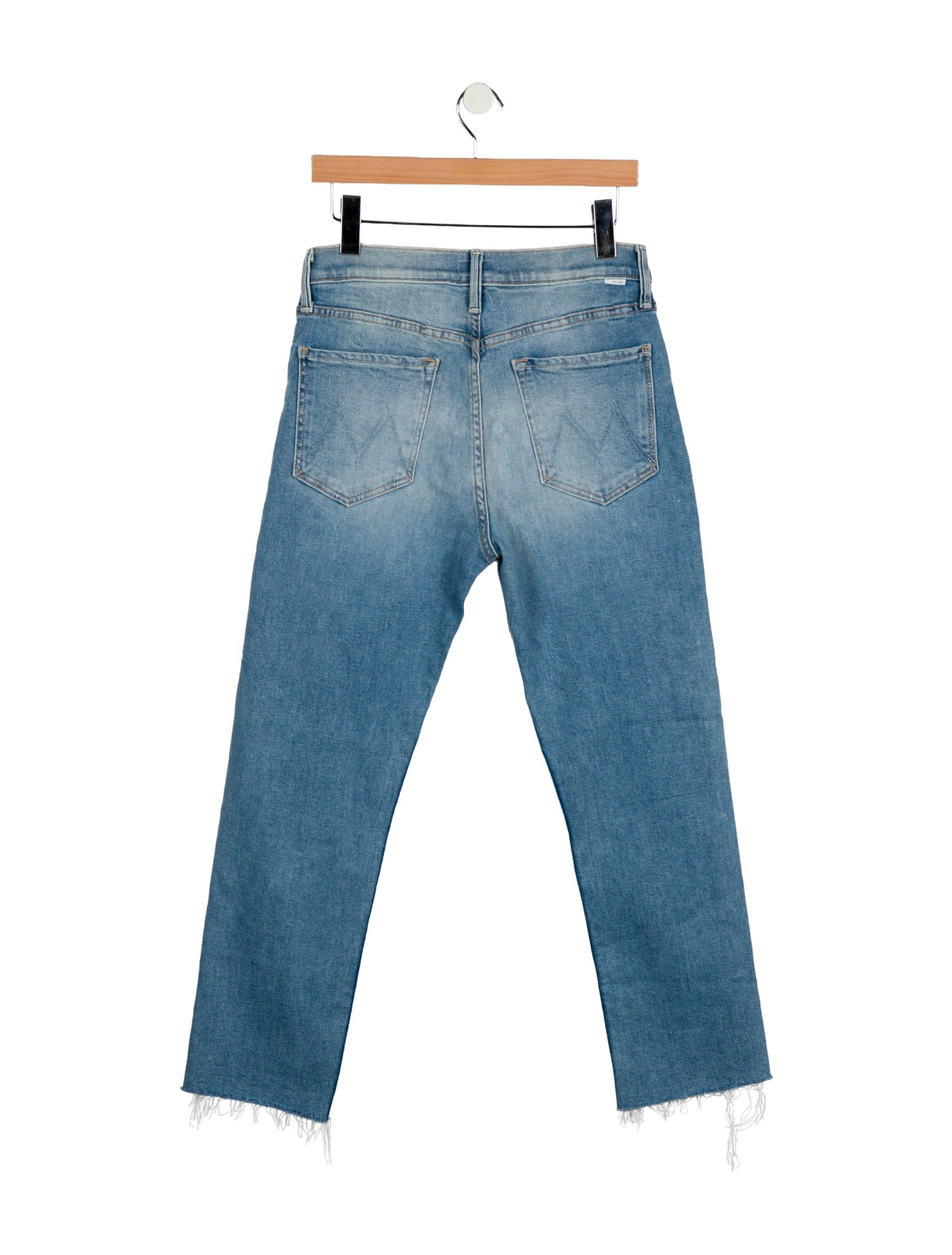 Mother High-Rise Straight Leg Jeans