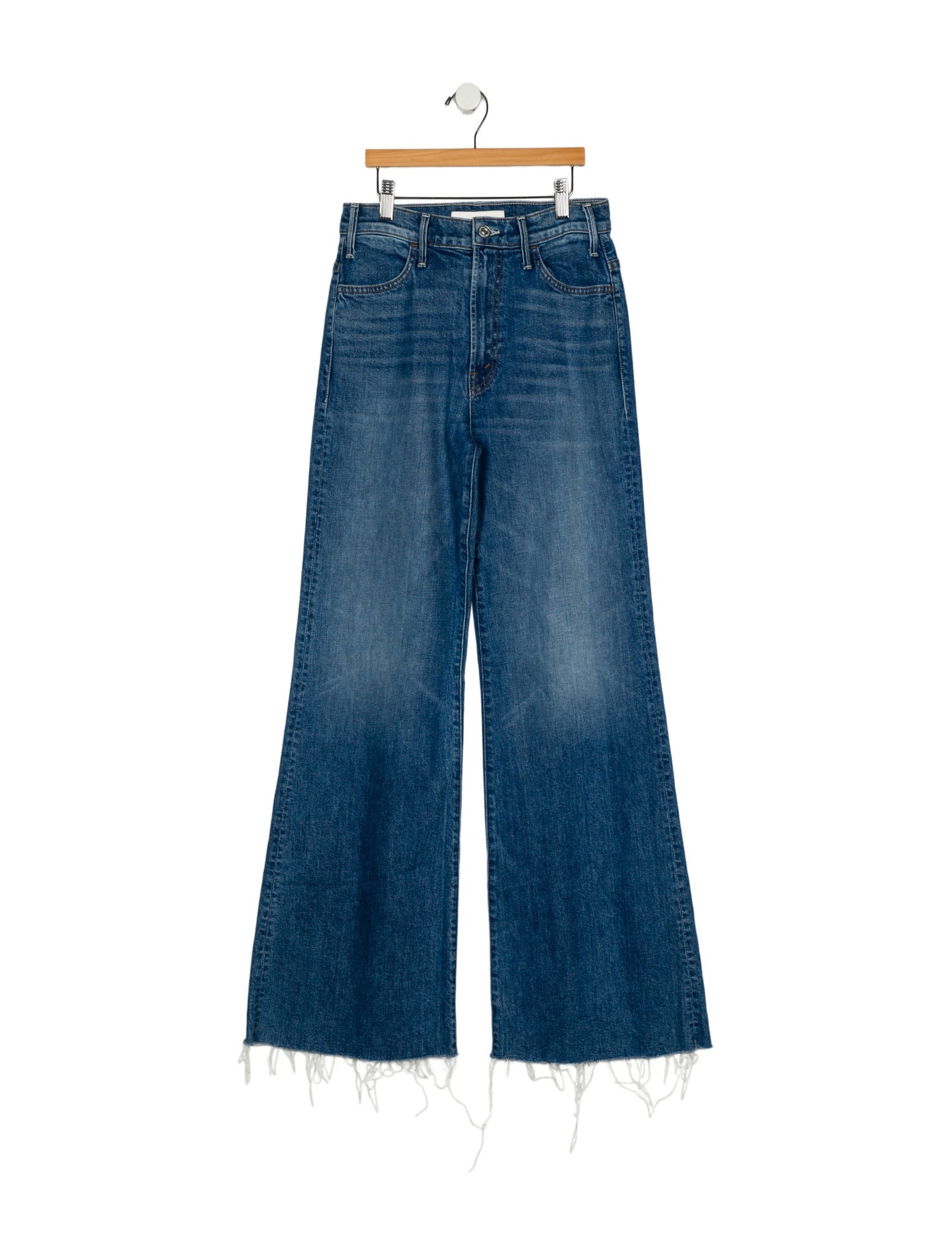 Mother High-Rise Wide Leg Jeans