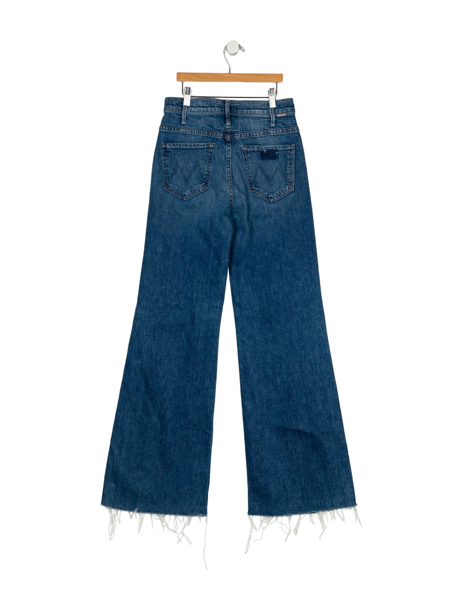 Mother High-Rise Wide Leg Jeans