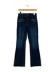Mother Mid-Rise Wide Leg Jeans