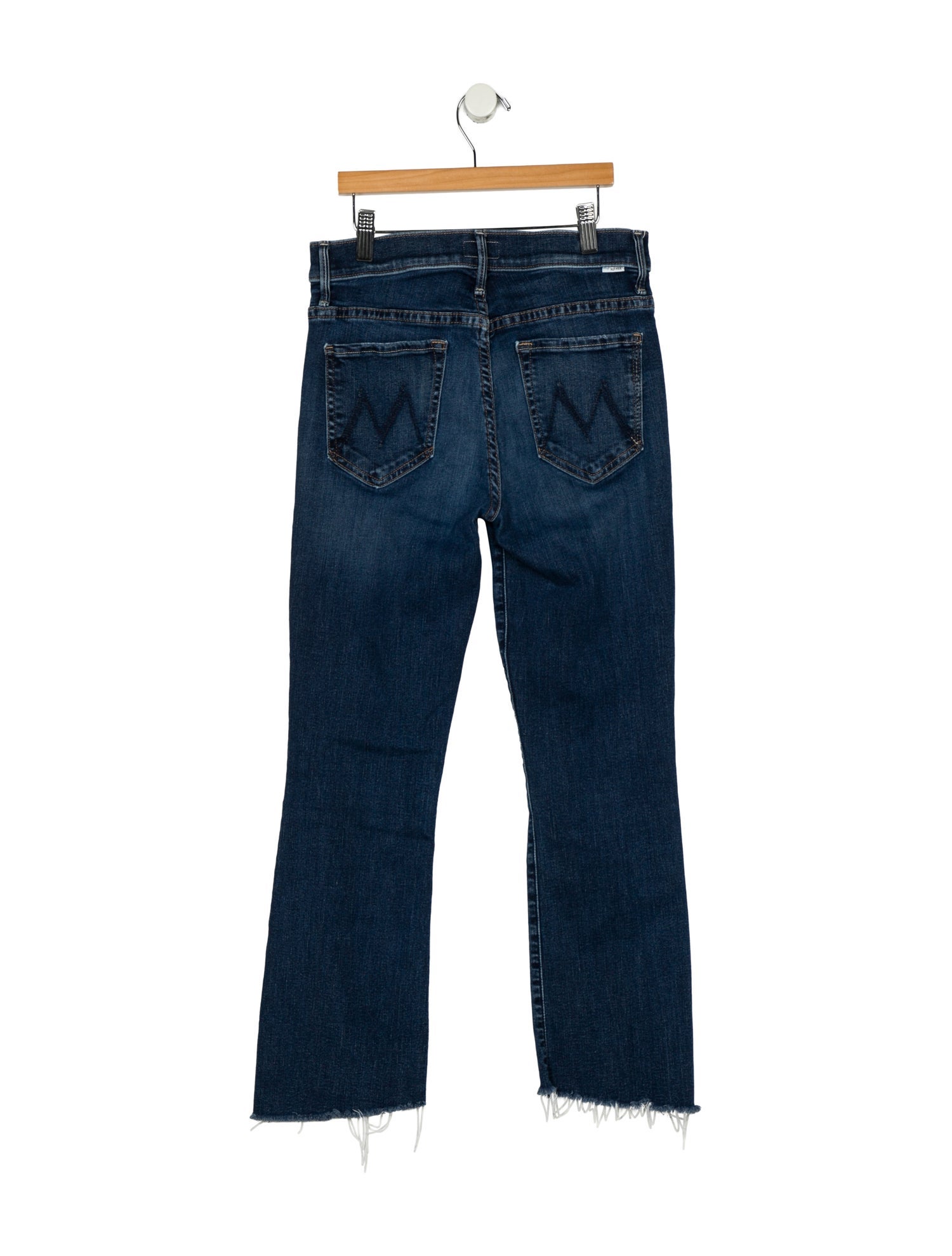Mother Mid-Rise Straight Leg Jeans