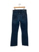 Mother Mid-Rise Straight Leg Jeans