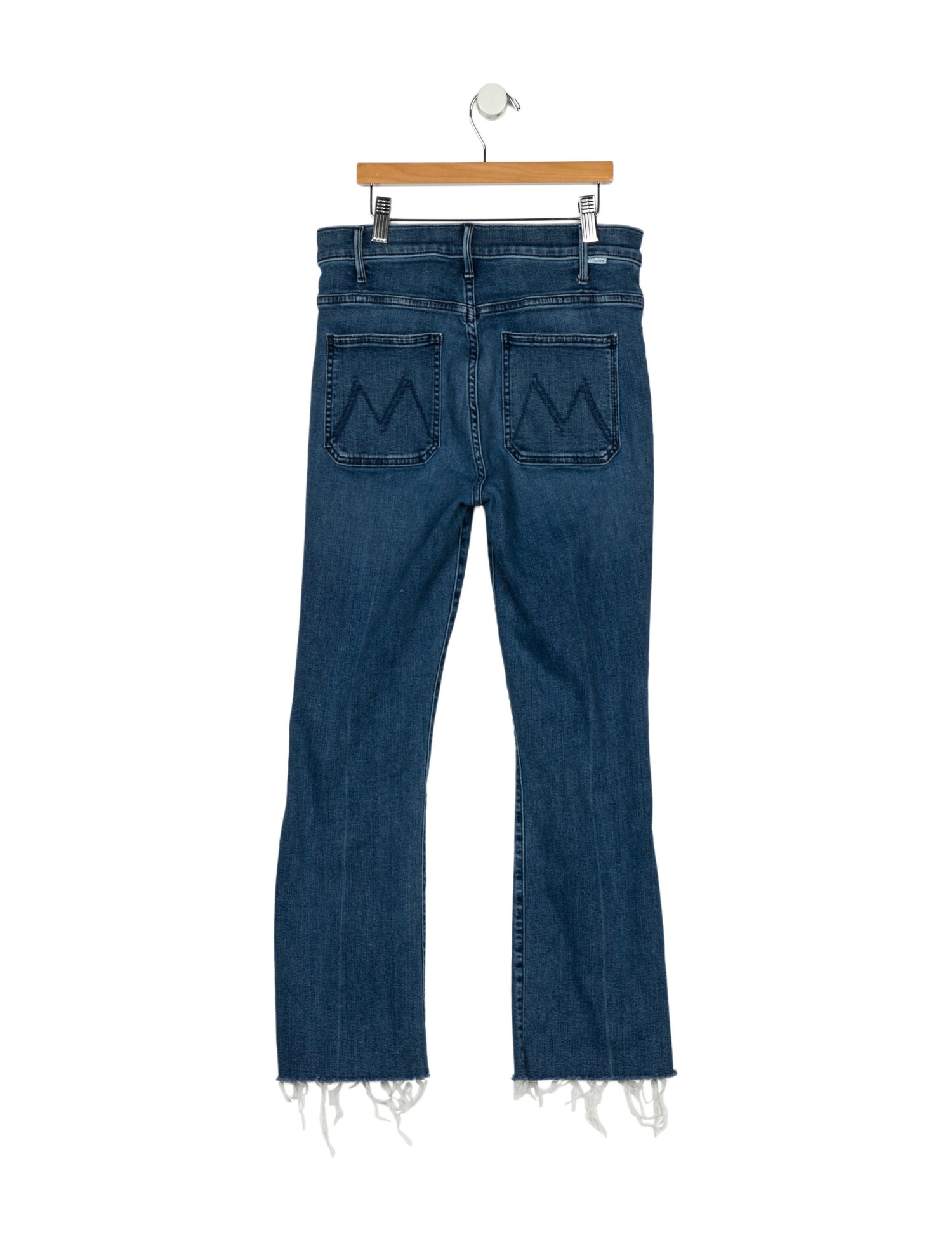 Mother Mid-Rise Straight Leg Jeans
