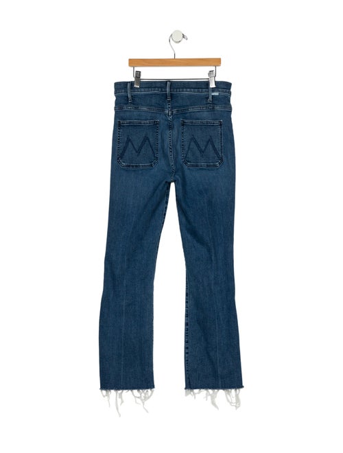 Mother Mid-Rise Straight Leg Jeans