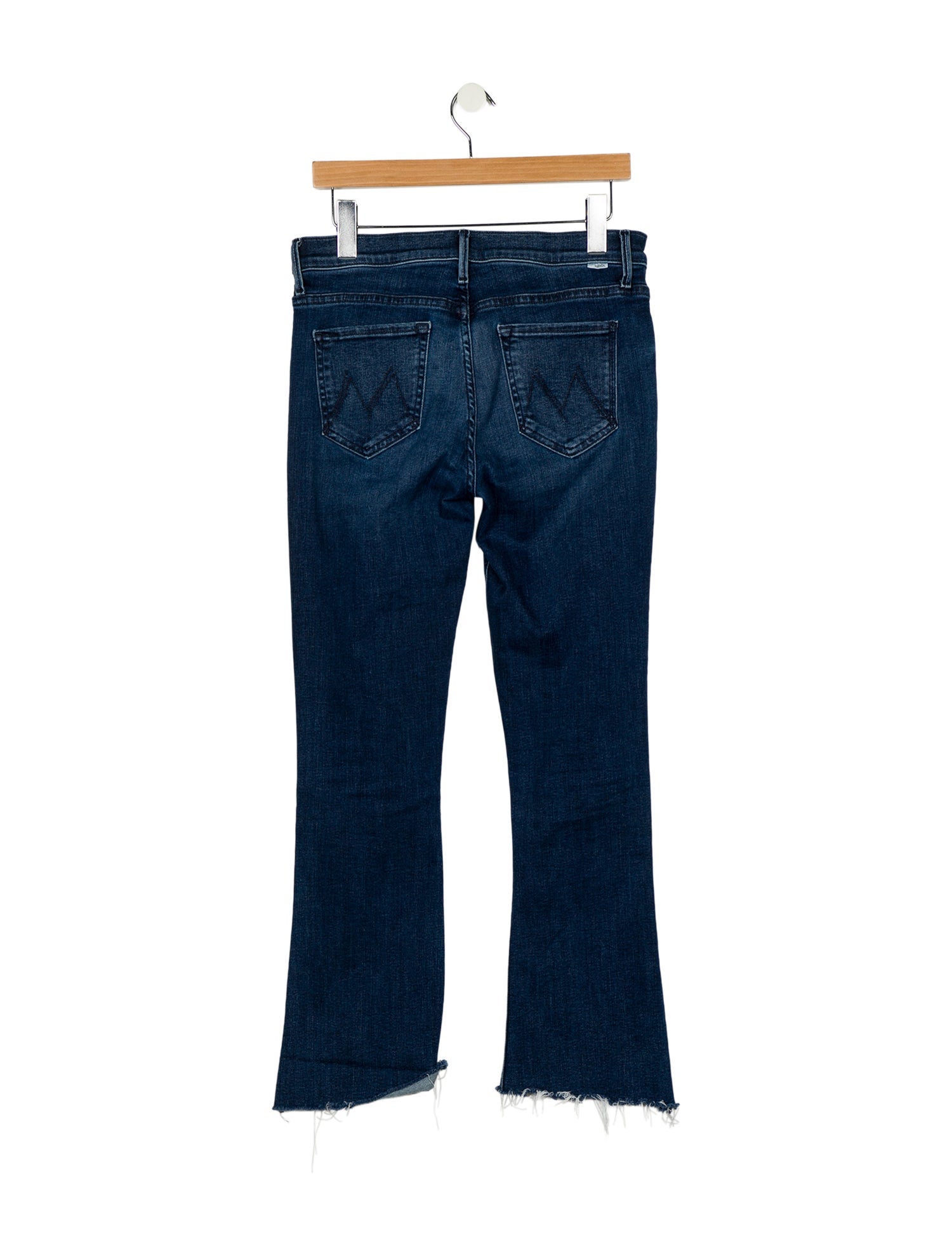 Mother Mid-Rise Straight Leg Jeans