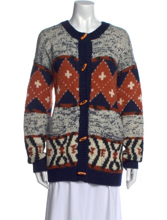 Mother Alpaca Printed Sweater