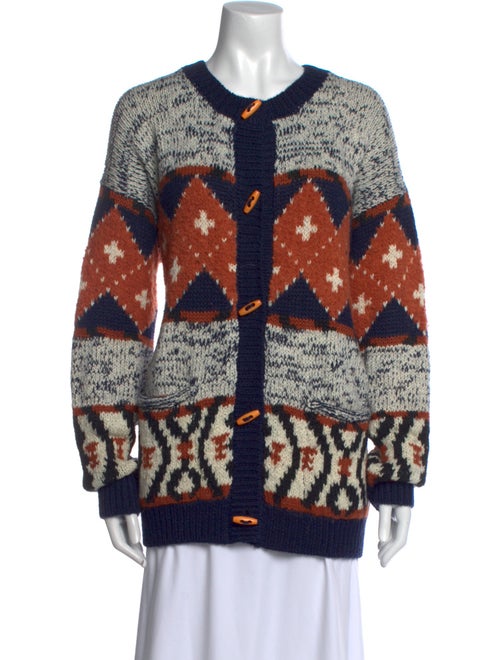 Mother Alpaca Printed Sweater