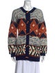 Mother Alpaca Printed Sweater