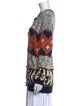 Mother Alpaca Printed Sweater