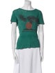 Mother Graphic Print Bateau Neckline T-Shirt