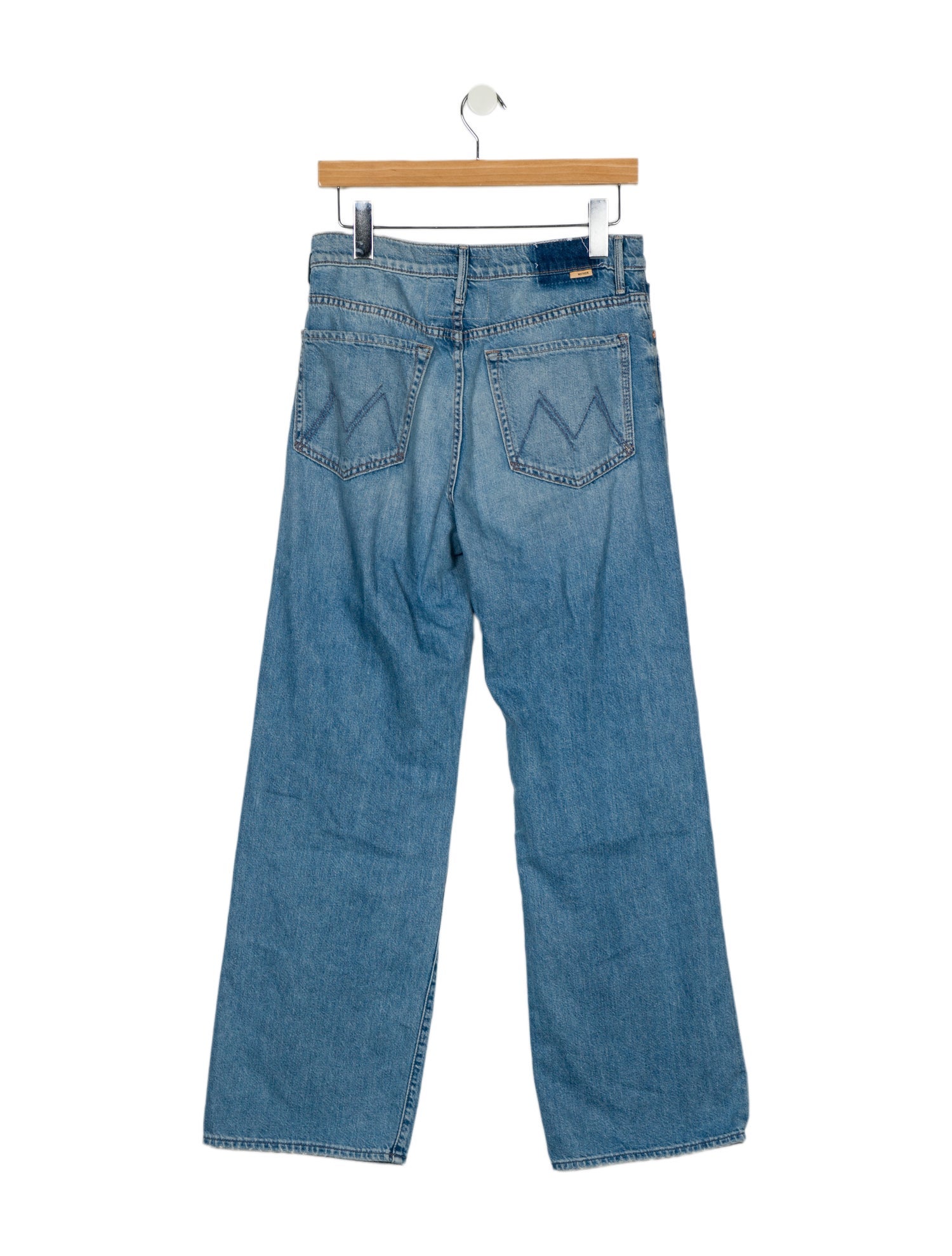 Mother High-Rise Wide Leg Jeans