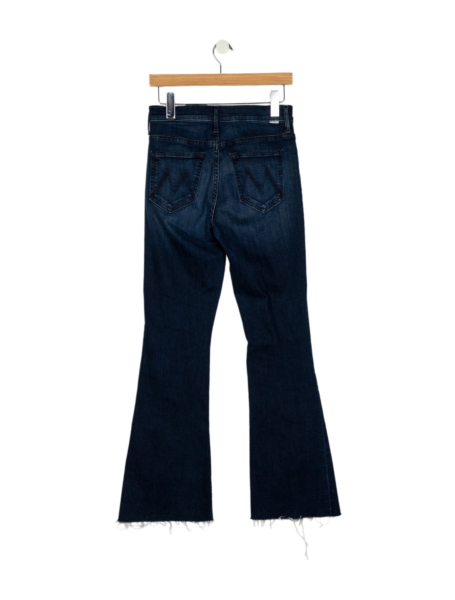 Mother Mid-Rise Wide Leg Jeans