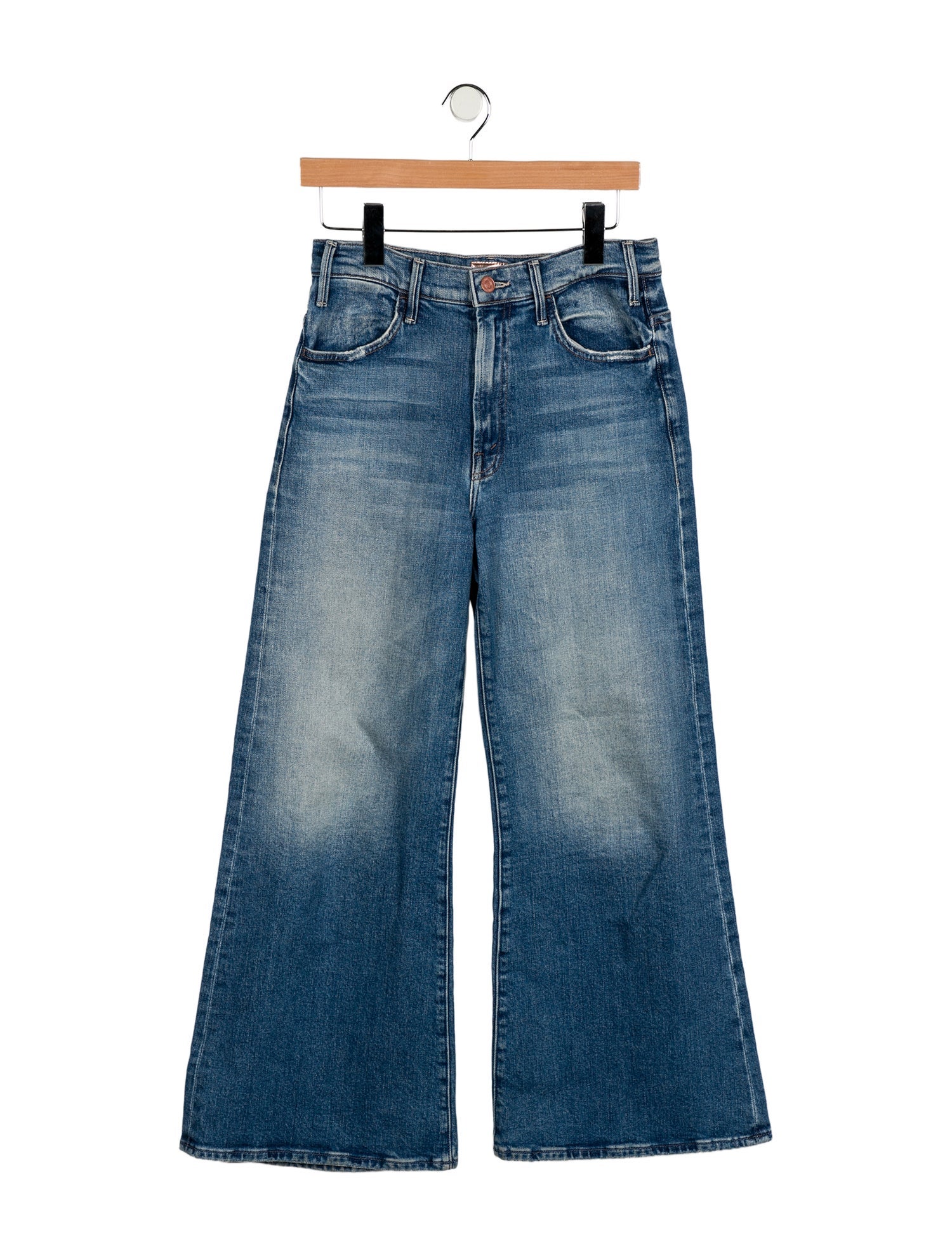 Mother High-Rise Wide Leg Jeans