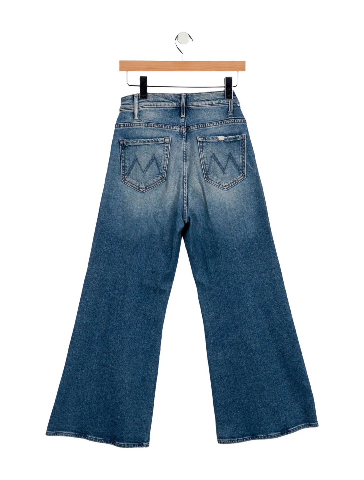 Mother High-Rise Wide Leg Jeans