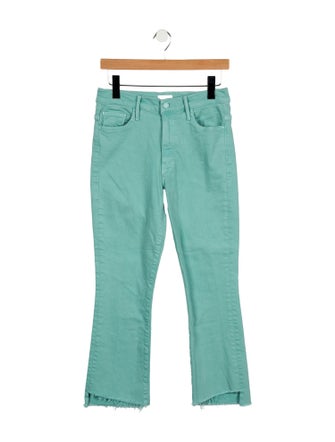 Mother High-Rise Straight Leg Jeans