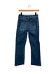 Mother Mid-Rise Straight Leg Jeans