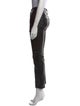 Mother Faux Leather Straight Leg Pants