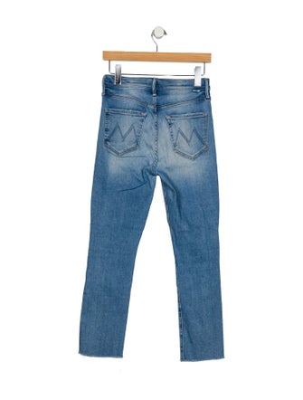 Mother High-Rise Skinny Leg Jeans