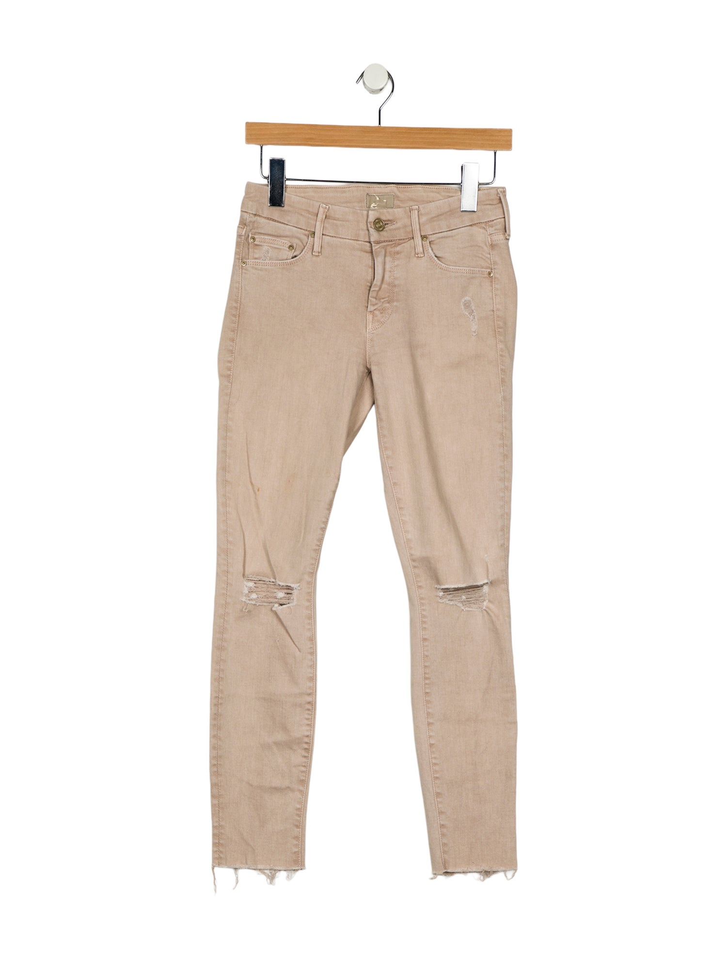 Mother High-Rise Skinny Leg Jeans