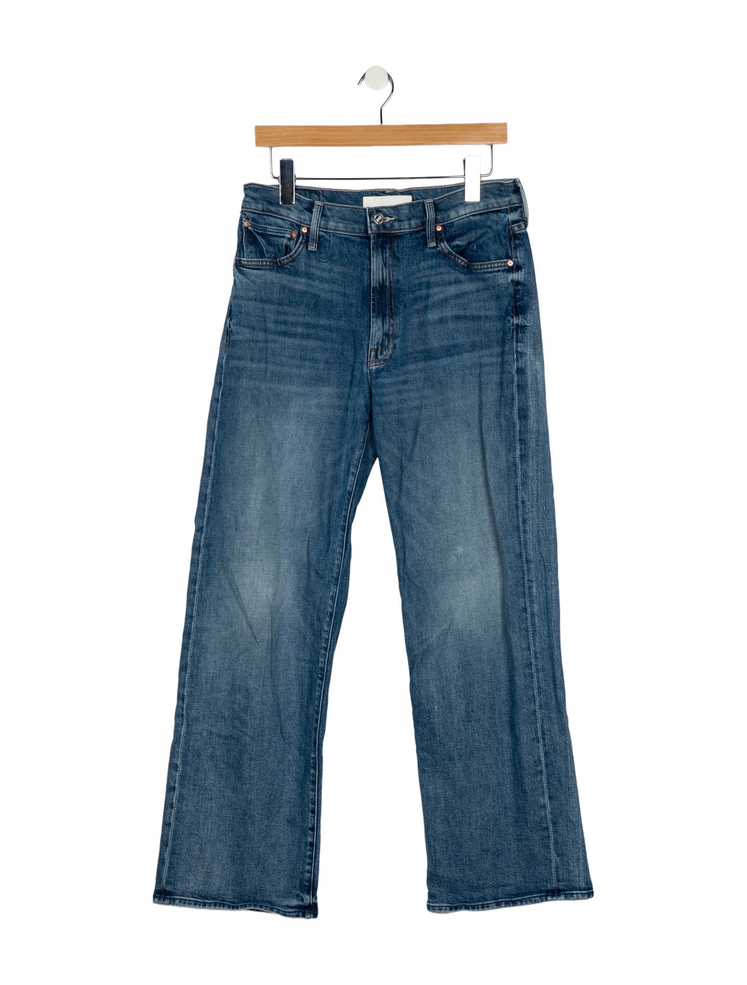 Mother High-Rise Wide Leg Jeans