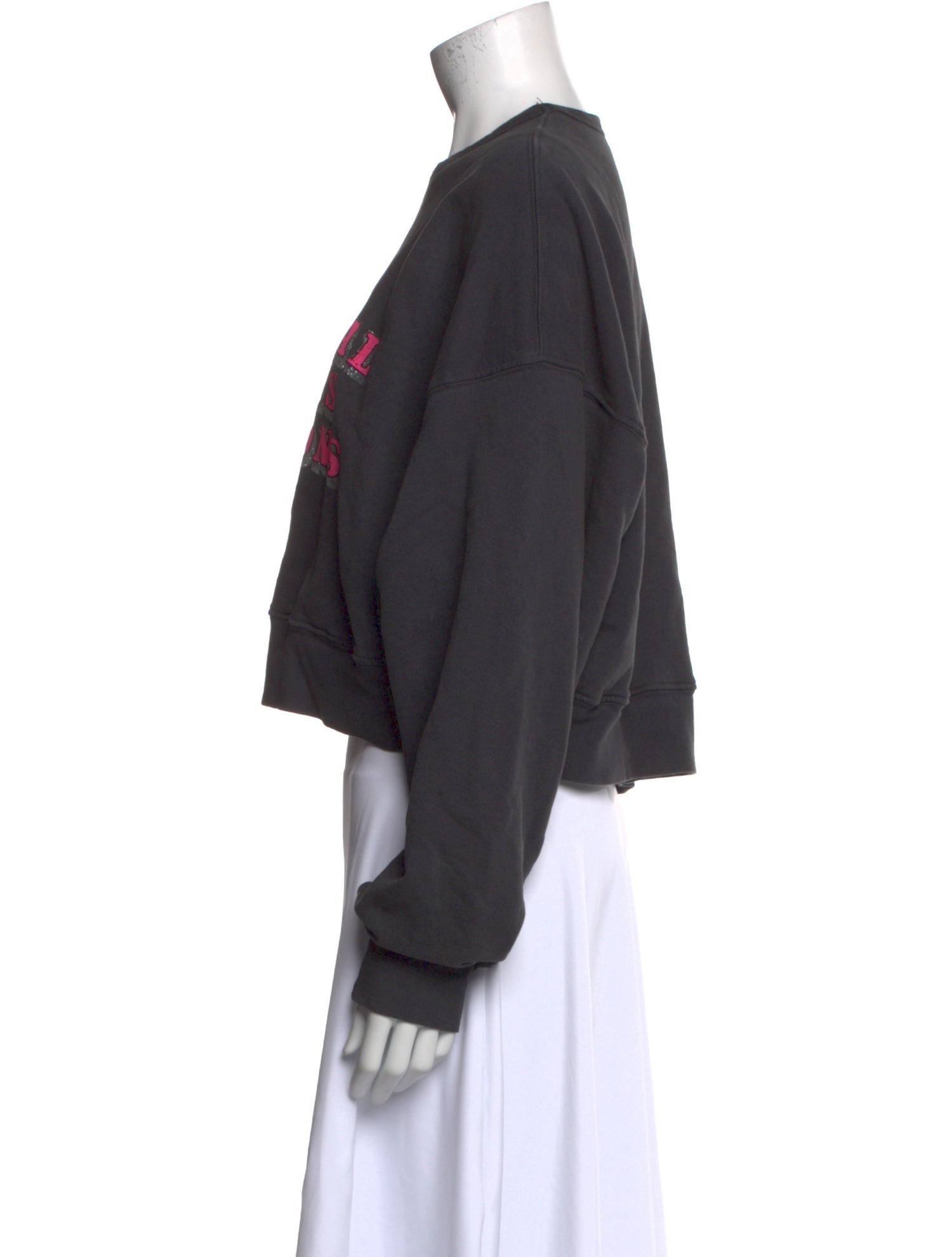 Mother Graphic Print Crew Neck Sweatshirt