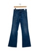 Mother Mid-Rise Wide Leg Jeans