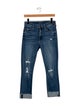 Mother Mid-Rise Skinny Leg Jeans