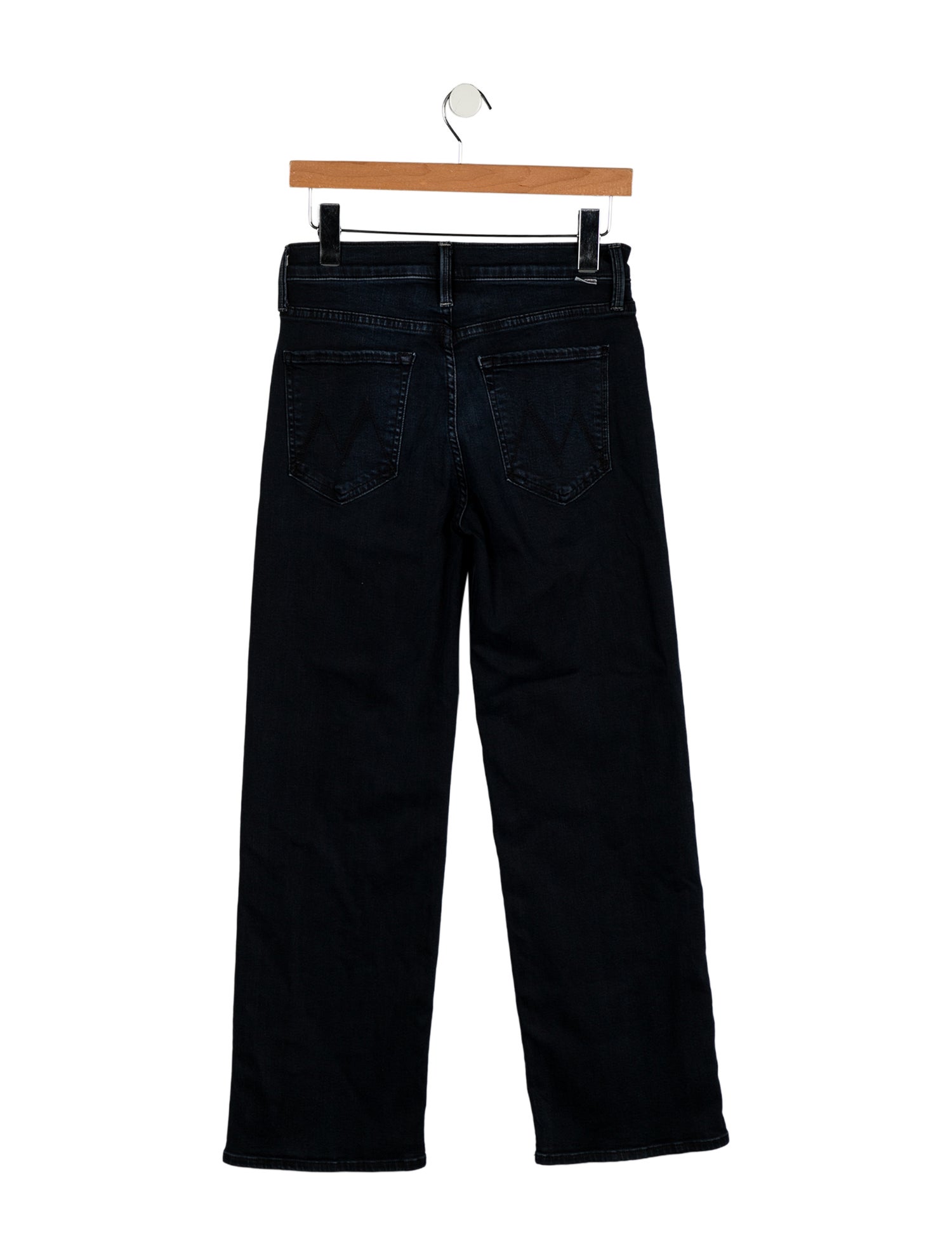 Mother Mid-Rise Straight Leg Jeans