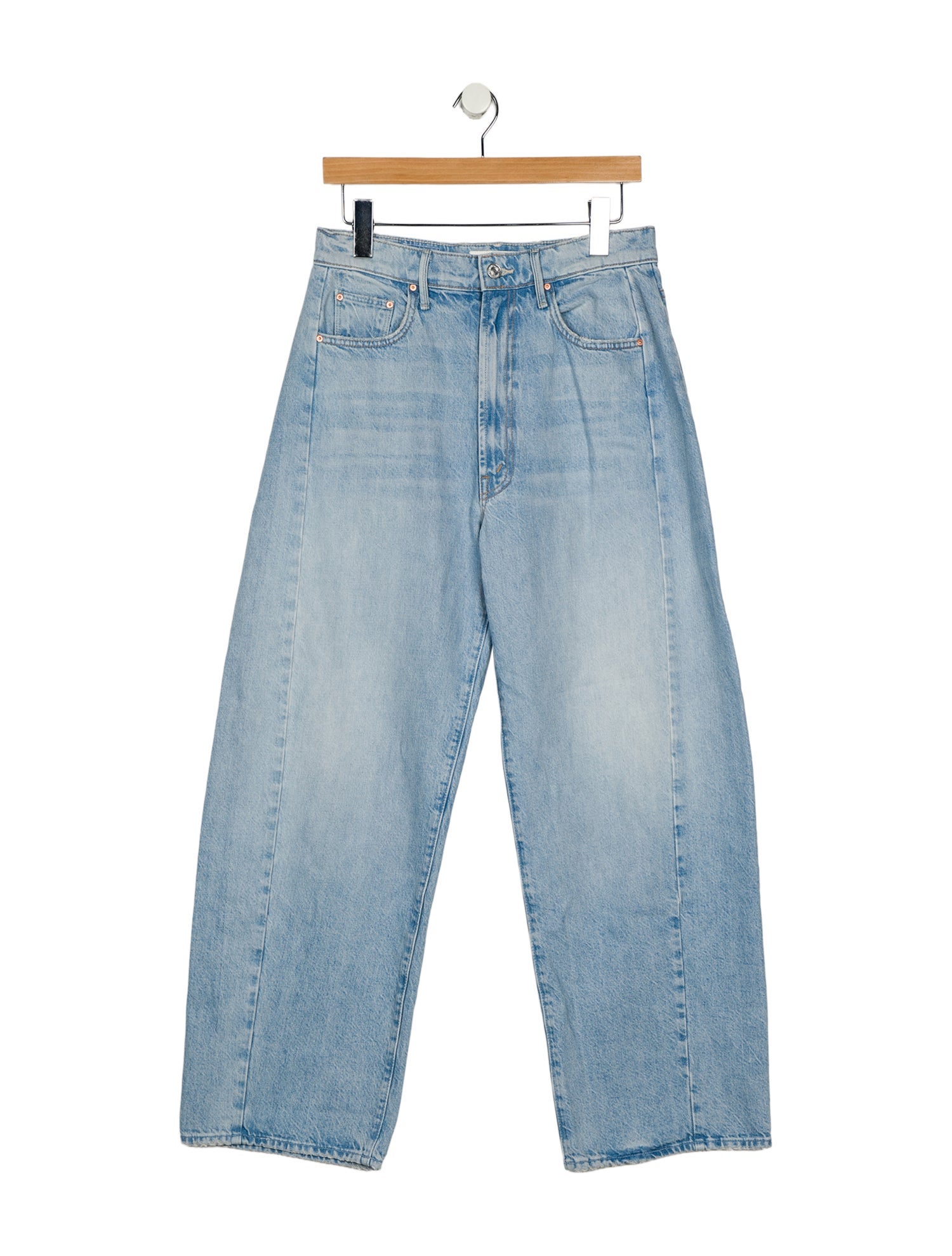 Mother High-Rise Wide Leg Jeans