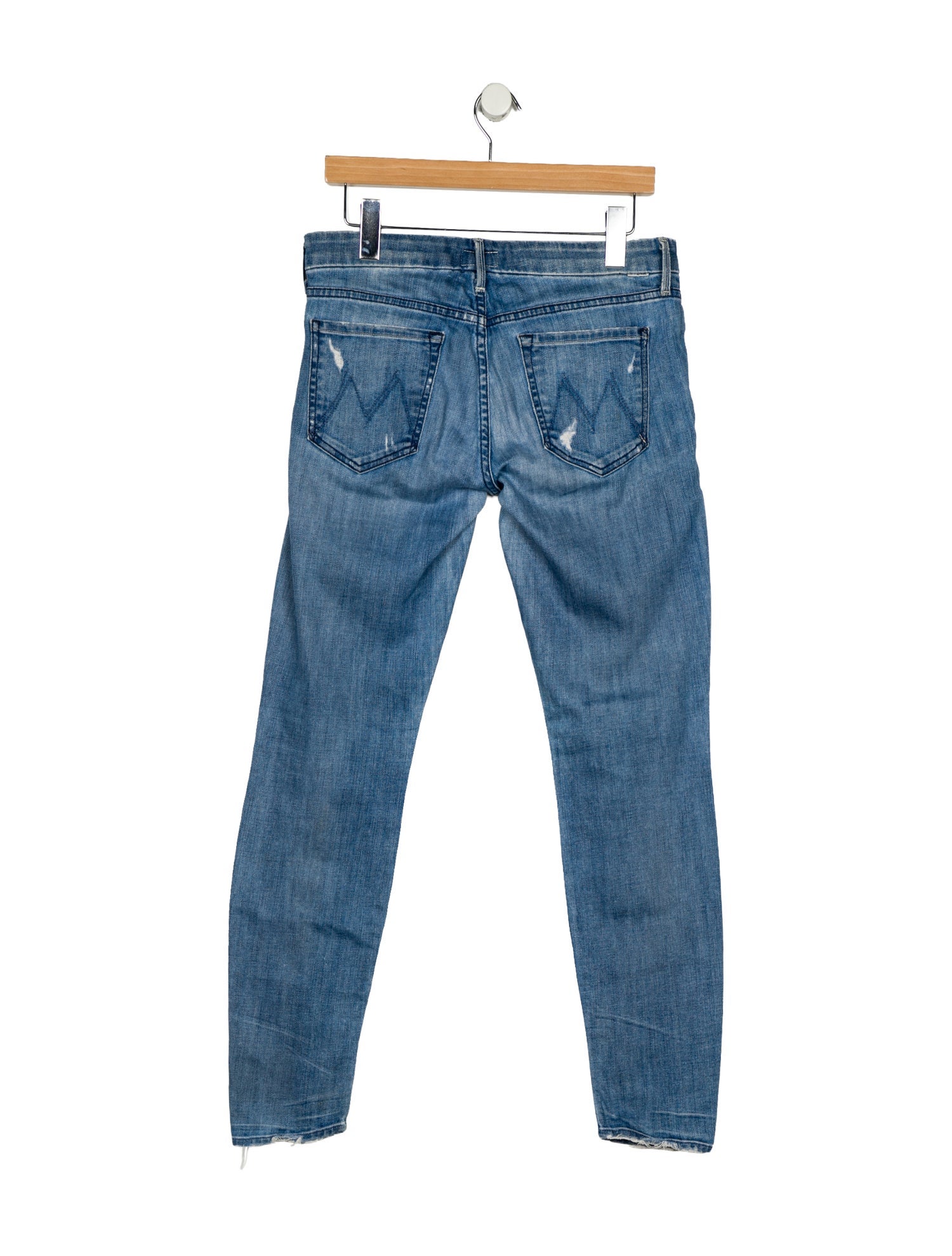 Mother Low-Rise Skinny Leg Jeans