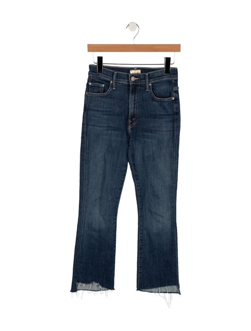 Mother Mid-Rise Straight Leg Jeans