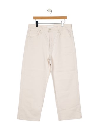 Mother High-Rise Wide Leg Jeans