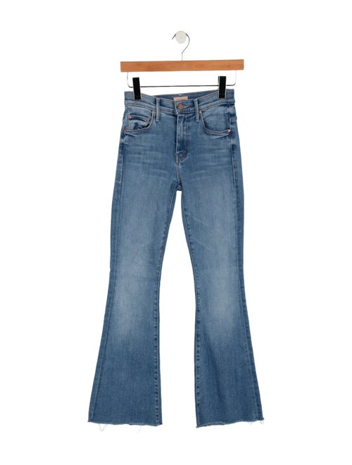 Mother Mid-Rise Wide Leg Jeans