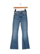 Mother Mid-Rise Wide Leg Jeans