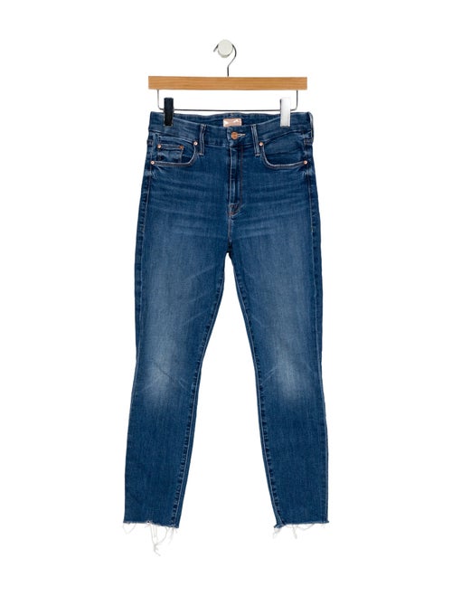 Mother Mid-Rise Skinny Leg Jeans