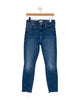 Mother Mid-Rise Skinny Leg Jeans