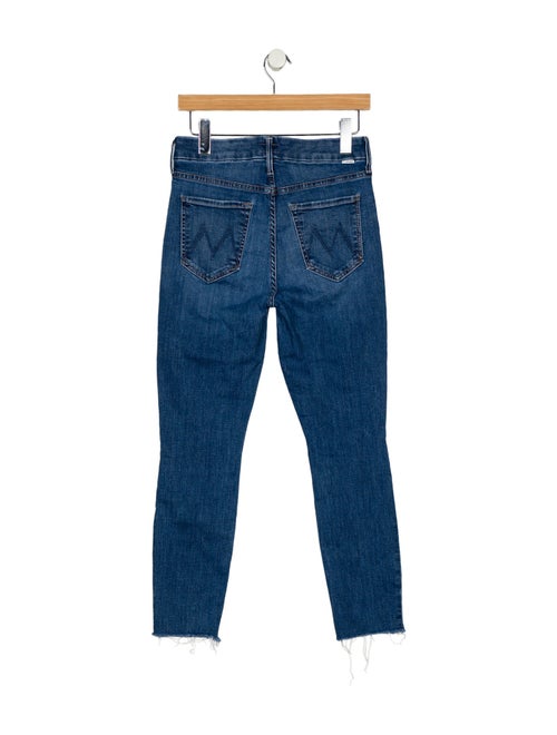 Mother Mid-Rise Skinny Leg Jeans