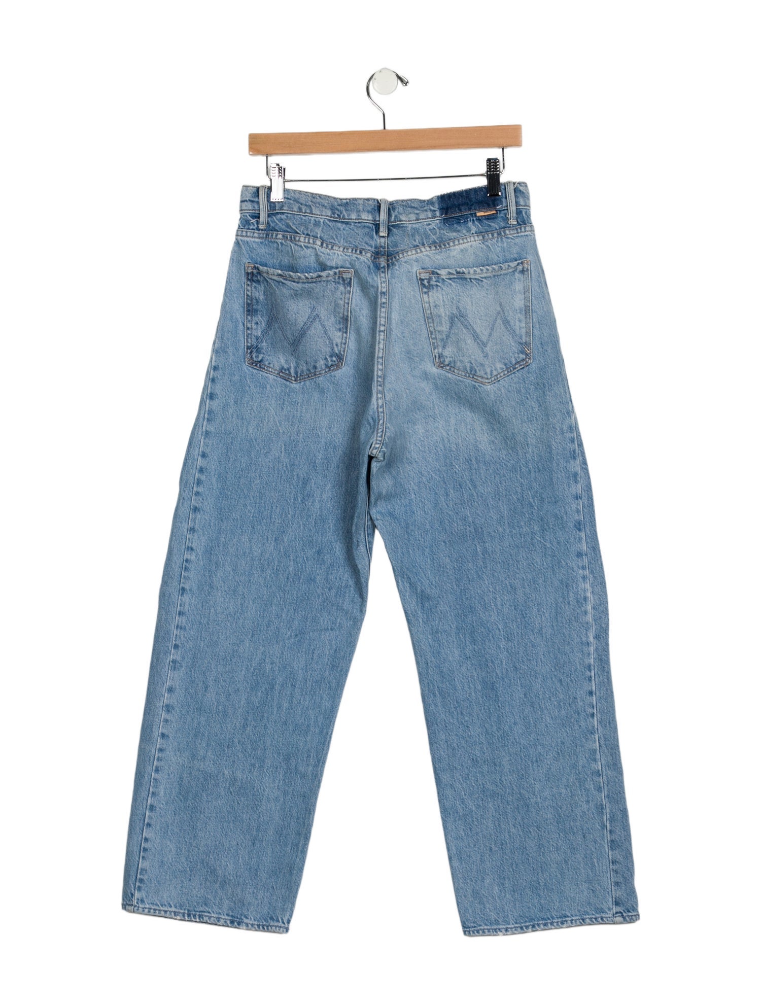 Mother The Half Pipe Flood Wide Leg Jeans