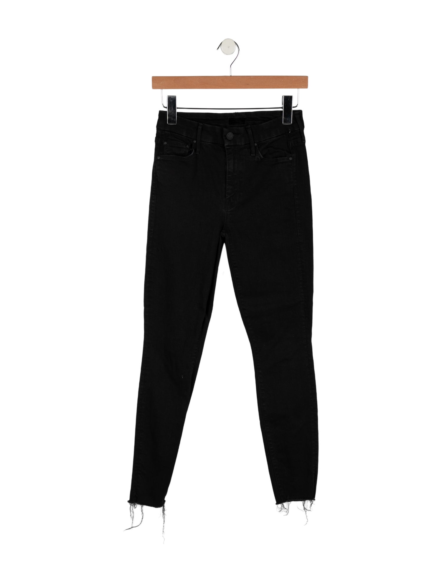 Mother Mid-Rise Skinny Leg Jeans