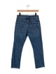 Mother Mid-Rise Straight Leg Jeans