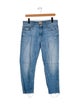 Mother Mid-Rise Straight Leg Jeans